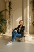 Gucci GG Monogram Canvas Shoulder Bag