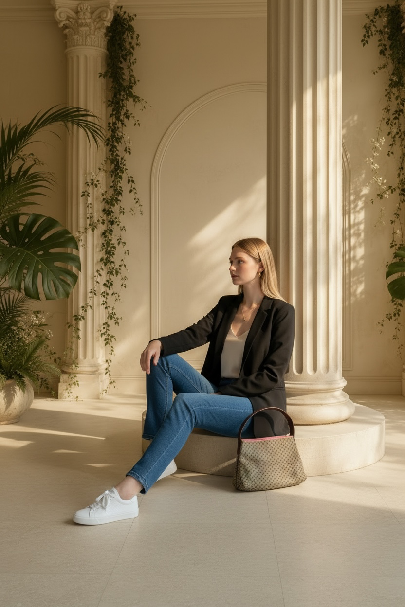Gucci GG Monogram Canvas Shoulder Bag