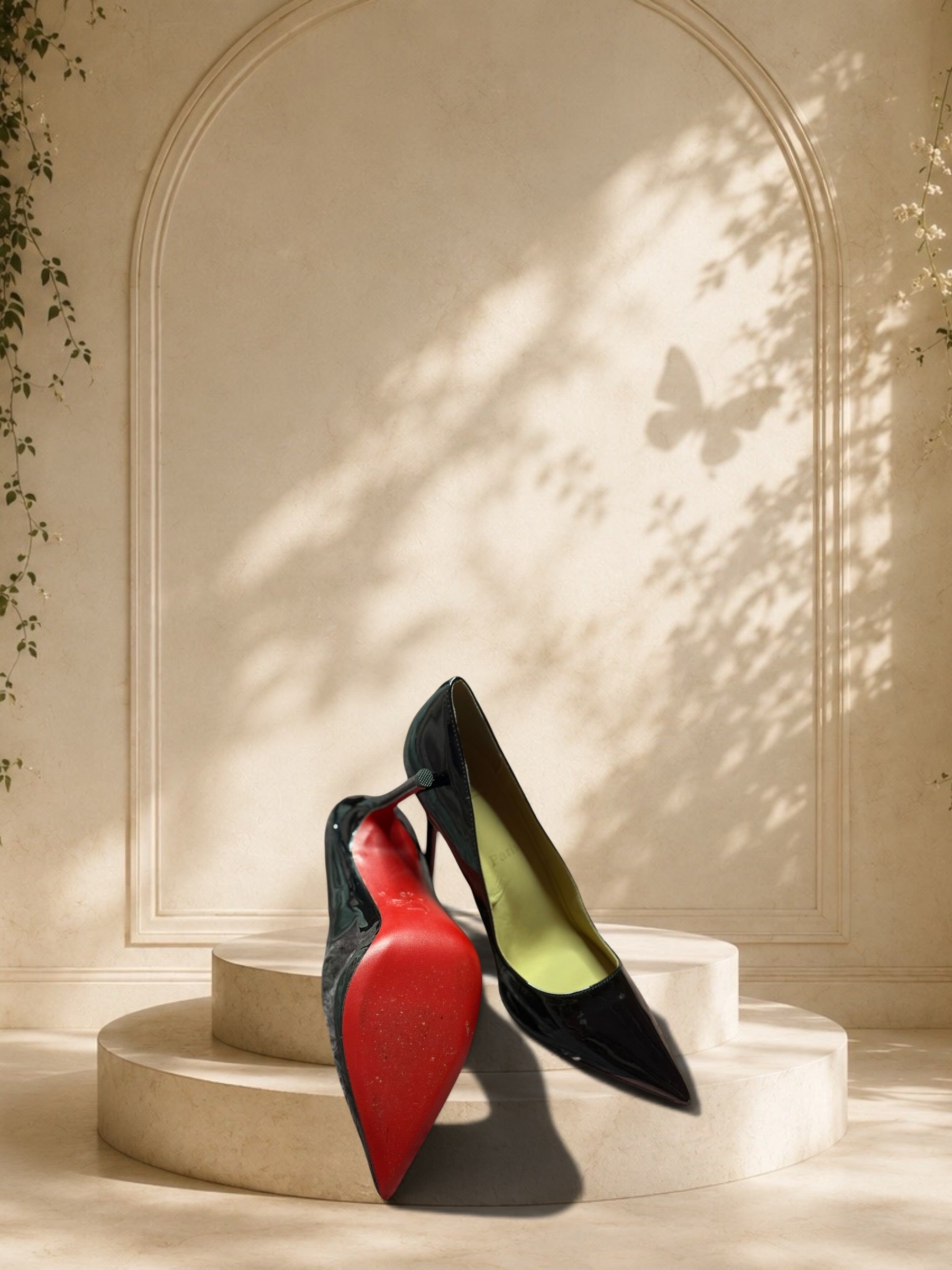 Christian Louboutin Pigalle Follies Patent Leather Pumps