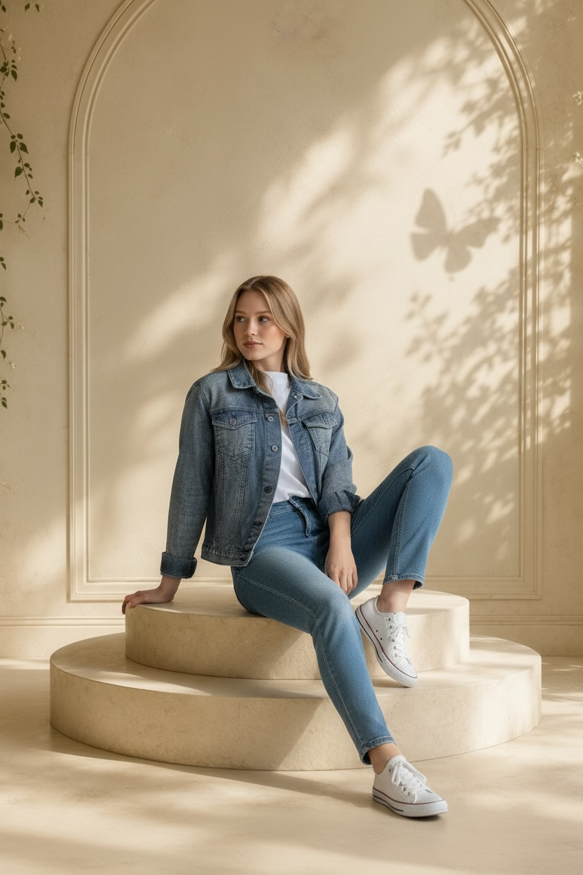 Calvin Klein Jeans Denim Trucker Jacket