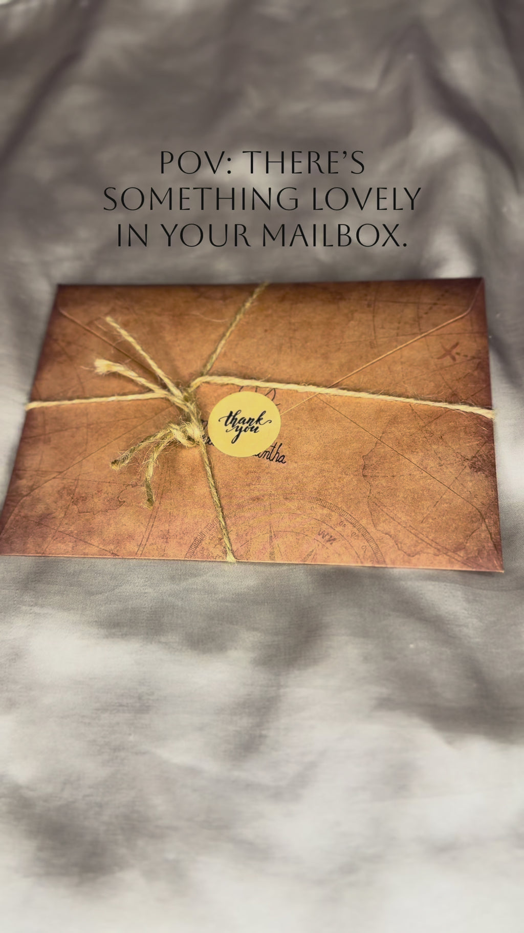 Handwritten Snail Mail Letter